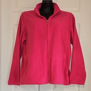 Fresh Pink Fleece Jacket Size Large